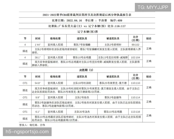 裁判报告中必须包含的关键判罚信息与规则执行标准解析